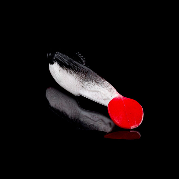 DIAMOND SHAD 3 RED TAIL DS3-S002R-B (4 szt.) - obrazek 3