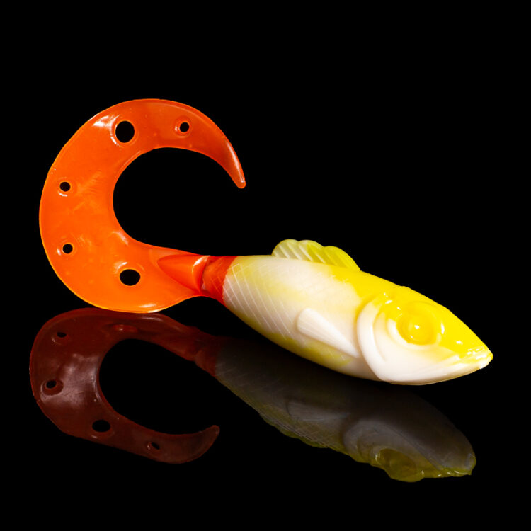 SUPERFISH 4 TWISTER TAIL TRICOLOR VC SRT4-VC008-B (4 szt.)