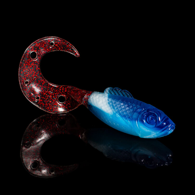SUPERFISH 4 TWISTER TAIL TRICOLOR VC SRT4-VC077-B (4 szt.)