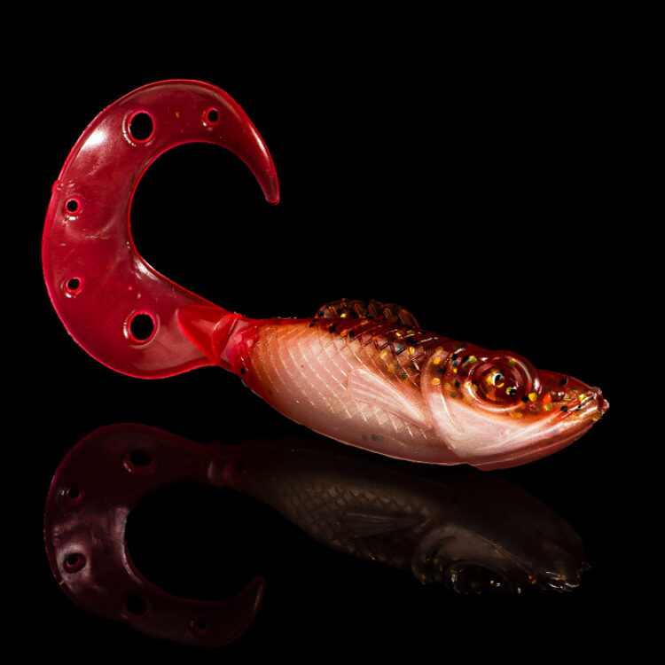 SUPERFISH 4 TWISTER TAIL TRICOLOR VC SRT4-VC080-B (4 szt.)