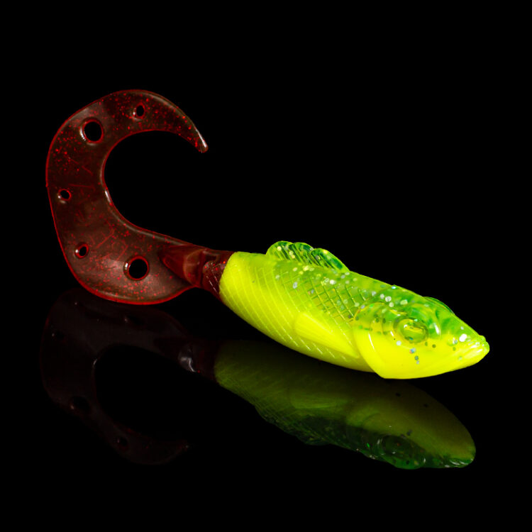 SUPERFISH 4 TWISTER TAIL TRICOLOR VC SRT4-VC090-B (4 szt.)