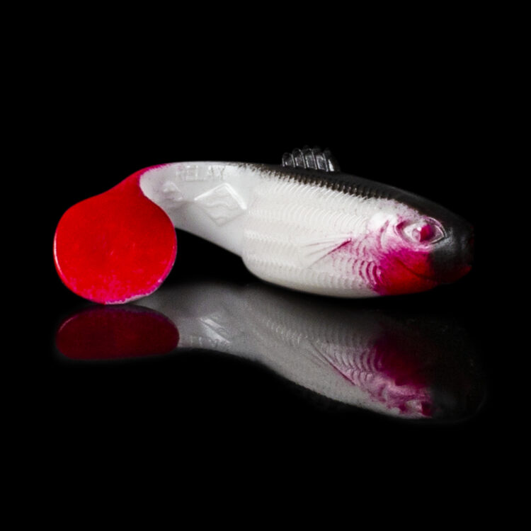 DIAMOND SHAD 2,5 RED TAIL DS25-S002R-B (4 szt.) - obrazek 2