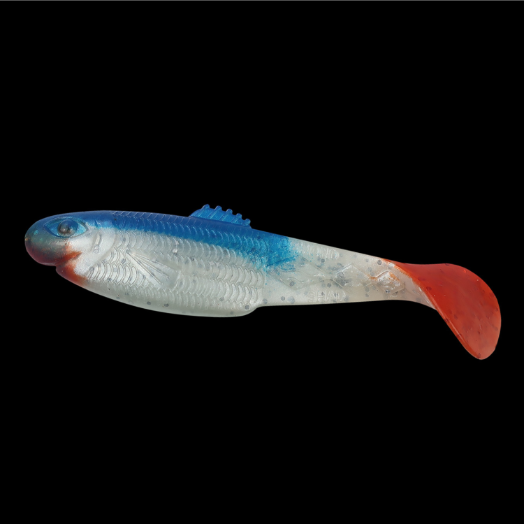 DIAMOND SHAD 3 RED TAIL DS3-S035R-B (4 szt.)