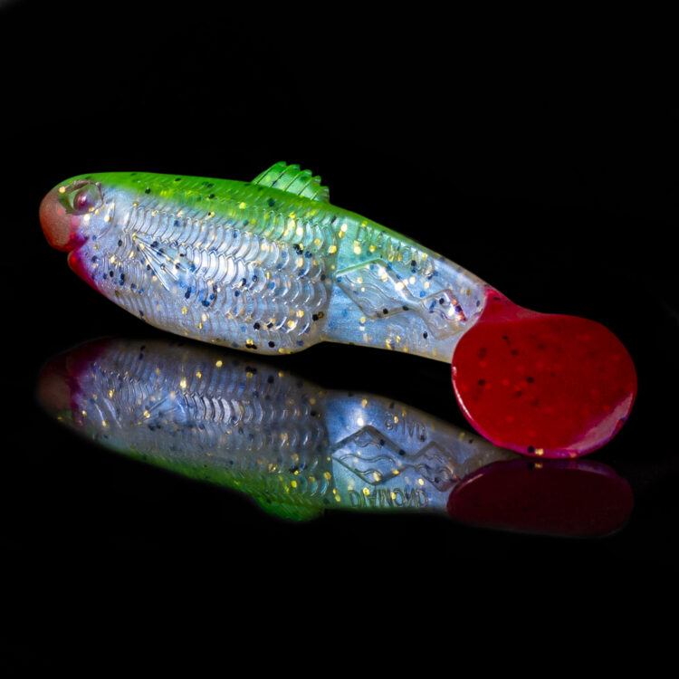 DIAMOND SHAD 5 RED TAIL DS5-S181R-B (3 szt.) - obrazek 3