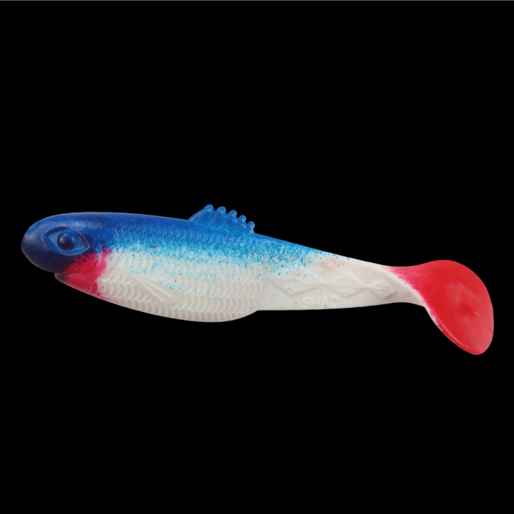 DIAMOND SHAD 2,5 RED TAIL DS25-S006R-B (4 szt.)