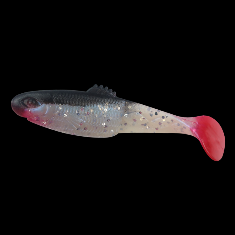 DIAMOND SHAD 2,5 RED TAIL DS25-S044R-B (4 szt.)