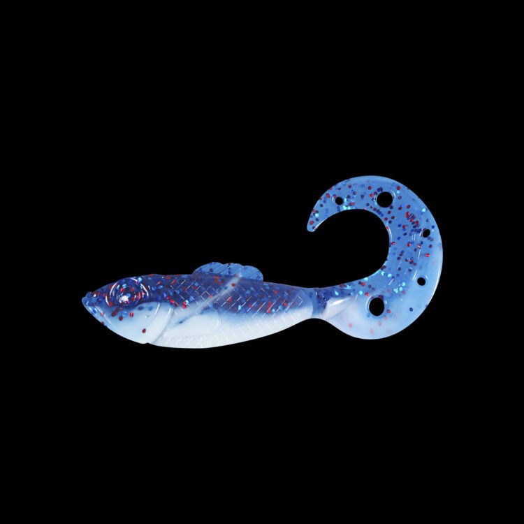 SUPERFISH 4 TWISTER TAIL LAMINATED SRT4-L181-B (4 szt.)