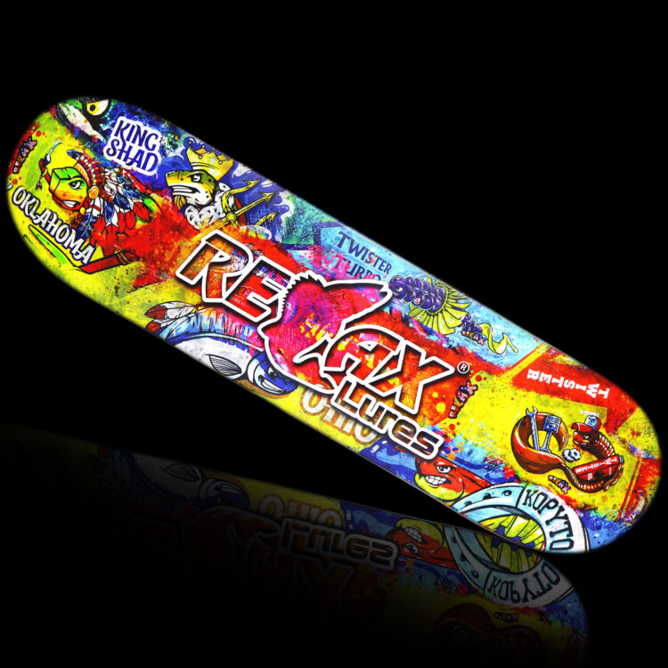 Blat deskorolki - Deck RELAX Lures Limited 7/7