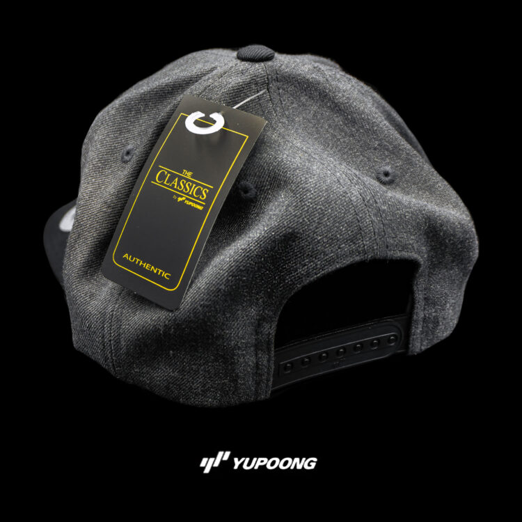 Czapka Snapback RELAX szaro-złoty YuPoong - obrazek 2