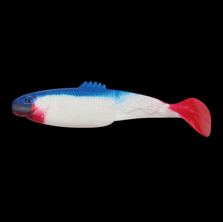 DIAMOND SHAD 3 RED TAIL DS3-S006R-B (4 szt.)
