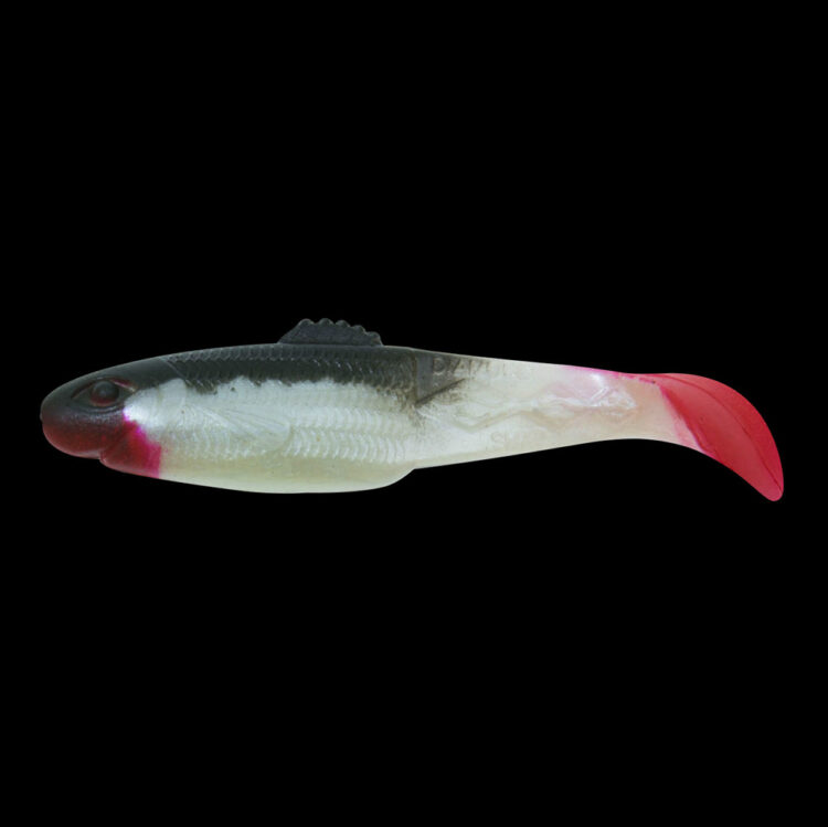 DIAMOND SHAD 3 RED TAIL DS3-S008R-B (4 szt.)