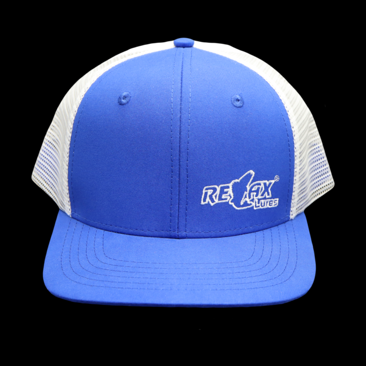 Czapka Snapback RELAX biało-niebieska - obrazek 2