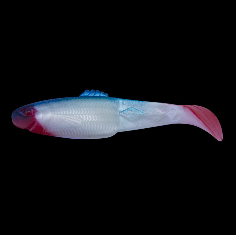 DIAMOND SHAD 3 RED TAIL DS3-S011R-B (4 szt.)