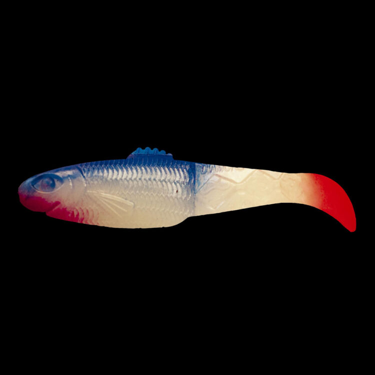 DIAMOND SHAD 3 RED TAIL DS3-S177R-B (4 sz.)