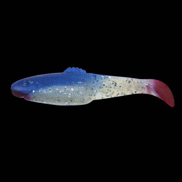 DIAMOND SHAD 3 RED TAIL DS3-S047R-B (4 szt.)
