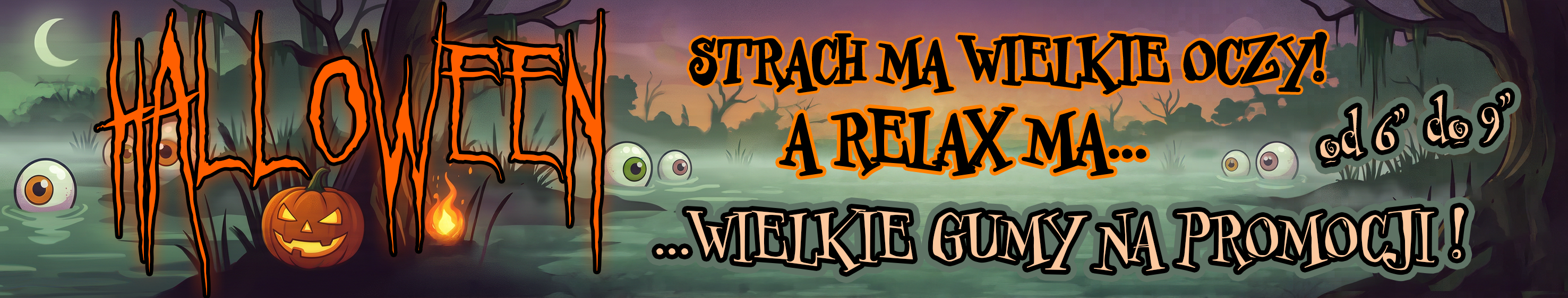 Halloween - baner na stronę