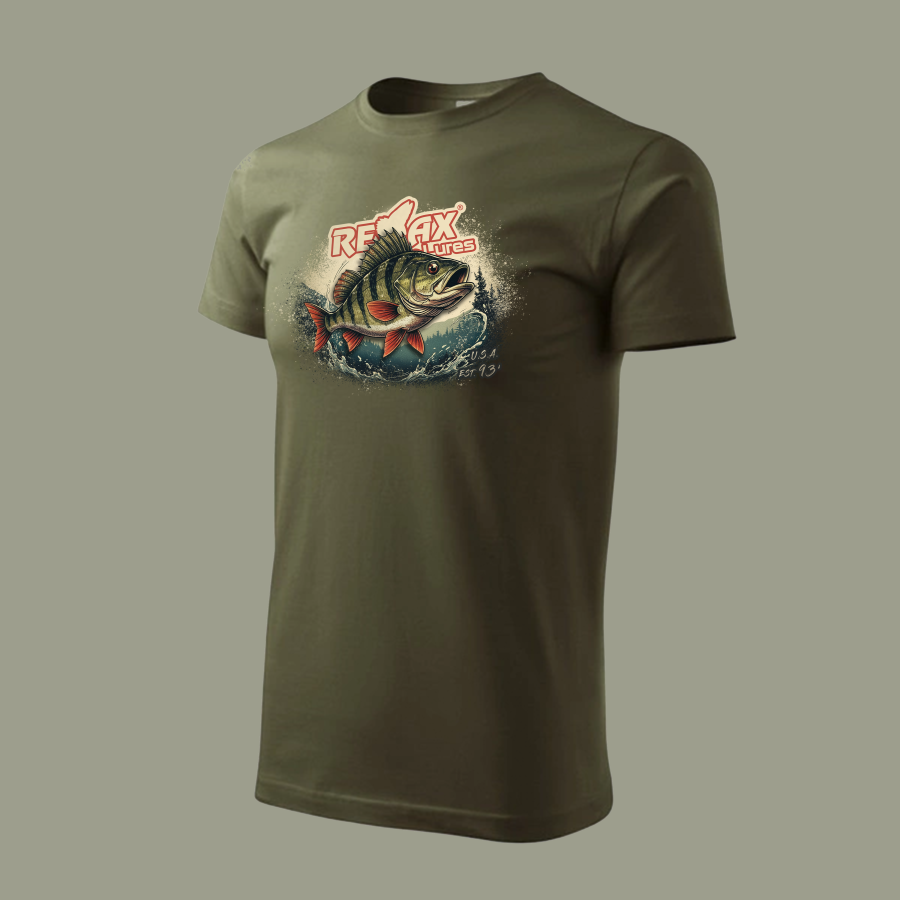 Zielona koszulka z rybą